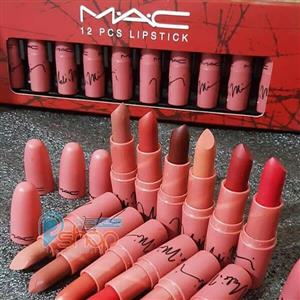 رژ لب جامد 12 عددی مک  mac
