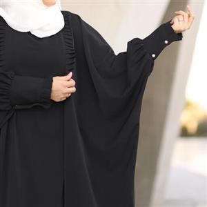 عبا طرح ریحانه بسیار زیبا و خاص از برند مانلی