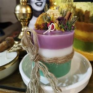 شمع دارچین پرتقال