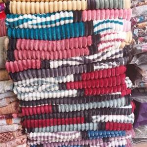 پتوی ژله ای یک نفره مدل پلیسه ای با تنوع رنگی فوق العاده شیک و جذاب