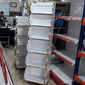 استند جا آجیلی و خشکبار چوبی Mdf 6 طبقه . کرایه بار به عهده مشتری( ارسال با پست تیپاکس پس کرایه می باشد ) می باشد .