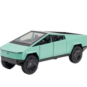 ماکت ماشین مدل تسلا رنگ سبز 