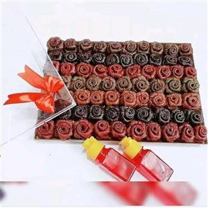 باکس ویژه میکس لواشک خانگی گل رز  میکس تمامی طعم ها و کاملا بهداشتی