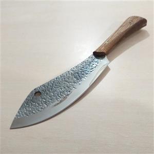 چاقوی زنجان چاقو زنجان ساطور مخصوص ضربه فولاد فنر استاد صفری زنجان