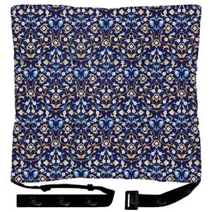 تشک صندلی مخمل رنس مدل M1-10404 سایز 38x38 سانتی متر