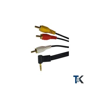 کابل رابط 3 به 1 av -  عمده کابل تبدیل الکتوبکا 663