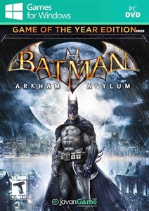 بازی کامپیوتری نسخه اصلی Batman Arkham Asylum Game of the Year Edition PC