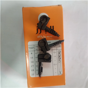 بست کابل یکطرفه سایز11 رولپلاک کابل سایز11 پک 10عددی