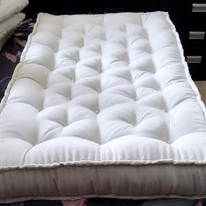 تشک پشمی طبی تخت نوجوان 80در160  دست دوز سنتی