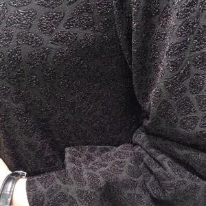 مانتو ژاکارد لمه پفکی