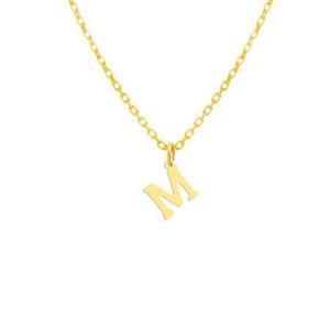 گردنبند هایکا گالری طرح حرف M کد ha248