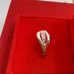 انگشتر نقره ای تیتانیوم