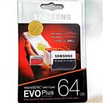 کارت حافظه (مموری) اصلی سامسونگ 64 گیگابایت  مادام العمر microsdhc evo plus