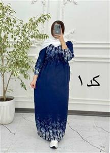 پیراهن ساحلی حاشیه دار