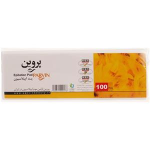 پد اپیلاسیون پروین کد 03 بسته 100 عددی Parvin 03 Epilation Pad Pack of 100