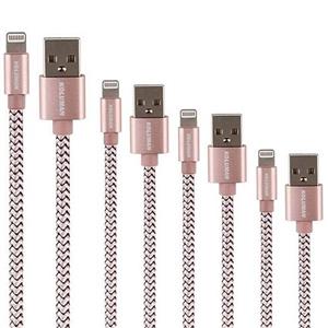 کابل تبدیل USB به USB-C کلومن مدل kd-P19 مجموعه 4 عددی