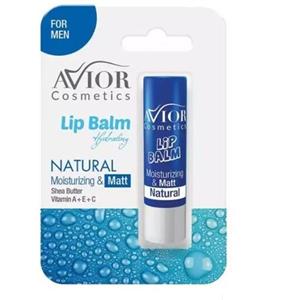 بالم لب مدل نچرال مردانه اویور ا Avior Natural Lip Balm For Men 