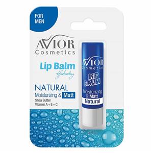 بالم لب مدل نچرال مردانه اویور ا Avior Natural Lip Balm For Men 