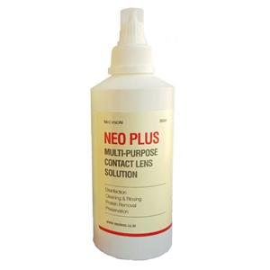 محلول شستشوی لنز های تماسی نئو ویژن مدل نئو پلاس حجم 360 میلی لیتر Neo Vision Neo Plus contact lens solution 360ml