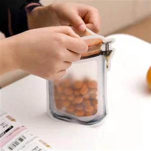 زیپ کیپ پلاستیکی طرح بطری