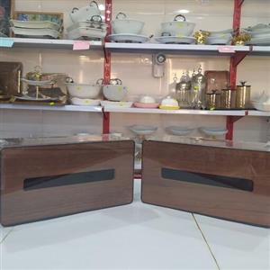 جا دستمال کاغذی طرح چوب
