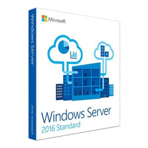 نرم افزار مایکروسافت ویندوز سرور 2016 نسخه استاندارد ریتیل Windows Server 2016 Standard Retail