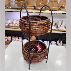 سبد سیب زمینی و پیاز دو طبقه درجه یک