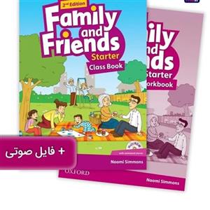 Family And Friends Starter  2ndکتاب امریکن فمیلی اند فرندز استارتر