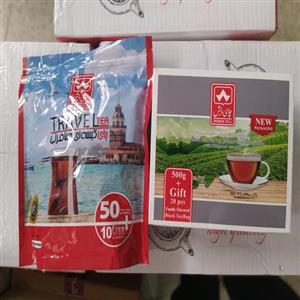 چای دبش خانواده 500 گرمی عطری همراه تی بگ 60 عددی