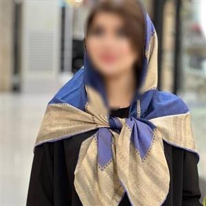 روسری قواره 125 آبی