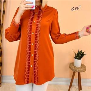 شومیز مجلسی کد 12820 پارچه الیزا درجه 1 ترک سایز 1 (40-38) با ارسال رایگان