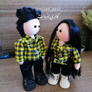 عروسک روسی سفارشی عروسک روسی دختر و پسر عروسک دستساز عروسک هدیه