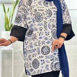 مانتو شومیزی طرحدار  شومیز مانتویی زنانه مانتو مکزیکی مانتو اسپرت مانتو کیمونو مانتو مجلسی مانتو تابستانه خنک