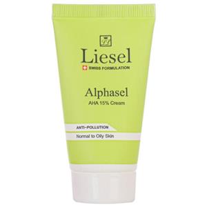 کرم لایه بردار مناسب پوست نرمال تا چرب لایسل مدل Alphasel ظرفیت 30 میلی لیتر