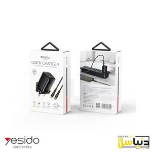 شارژر وکابل تایپ سی (20W) یسیدو YC39