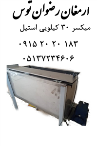میکسر 30 کیلویی استیل