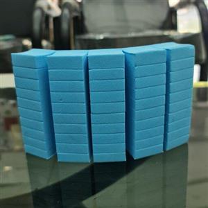 ابر ضربه گیر درب خودرو چسبی سایز بزرگ آبی بسته بندی 4 عددی