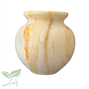 گلدان سنگی مرمر طبیعی