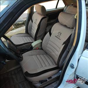 روکش صندلی پژو پارس و 405 پارچه مازراتی + ارسال رایگان (11719)