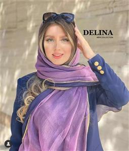 شال حریر دولایه