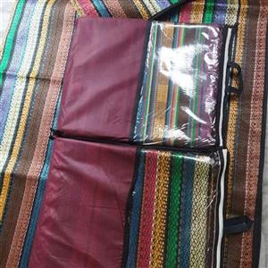 زیر انداز جاجیم  کاور دار مسافرتی شش نفره