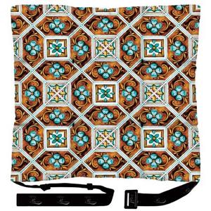 تشک صندلی مخمل رنس مدل M1-10092 سایز 38x38 سانتی متر