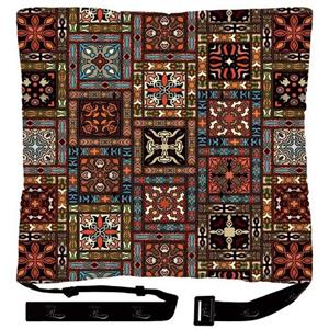تشک صندلی مخمل رنس مدل M1-10532 سایز 38x38 سانتی متر