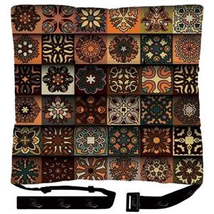 تشک صندلی مخمل رنس مدل M1-10528 سایز 38x38 سانتی متر