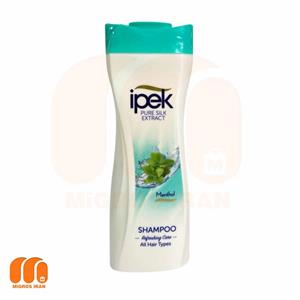 شامپو خنک کننده IPEK ایپک عصاره نعناع حجم 600 میل