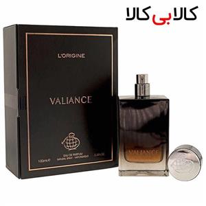 عطر 100 میل مردانه Lorigne Valiance برند Fragrance World  