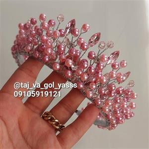 تاج کودک تاج فرحی تاج عروس تاج صورتی تاج ایستاده تاج مرواریدی