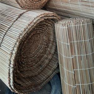 پرده حصیری بافی یا پوشش حصیری عرض 70 سانتی متر از نی تو پر. صادراتی