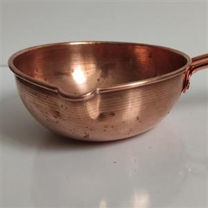 کاسه خام دسته پلاستیکی مسی برای شیره