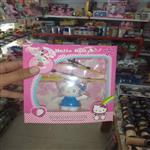 اسباب بازی هلیکوپتر حسگری برند Hello kitty